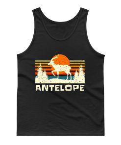 African Antelope Retro Wildlife Lover Tank Top