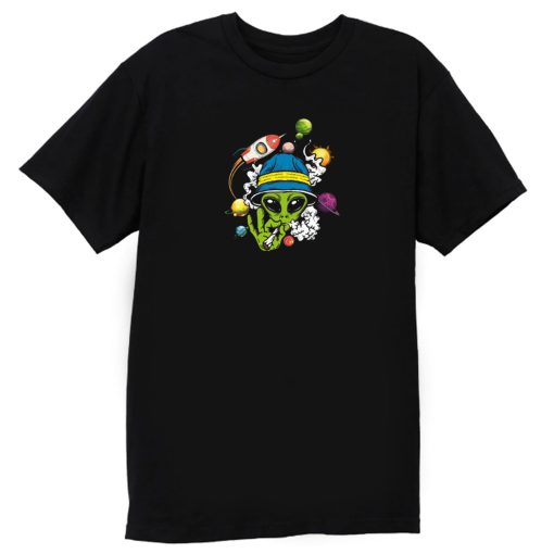 Alien Smooking T Shirt