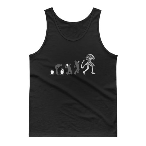 Aliens Evolution Of Xenomorph Tank Top