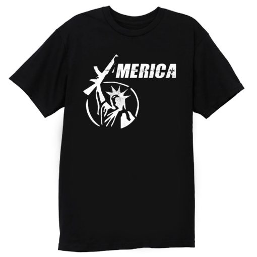 America Liberty Have AR15 Gun T Shirt