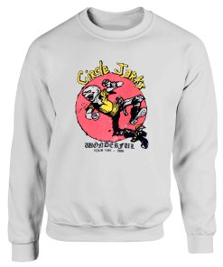 American Hardcore Punk Band 80s Circle Jerks Wonderful Tour Sweatshirt