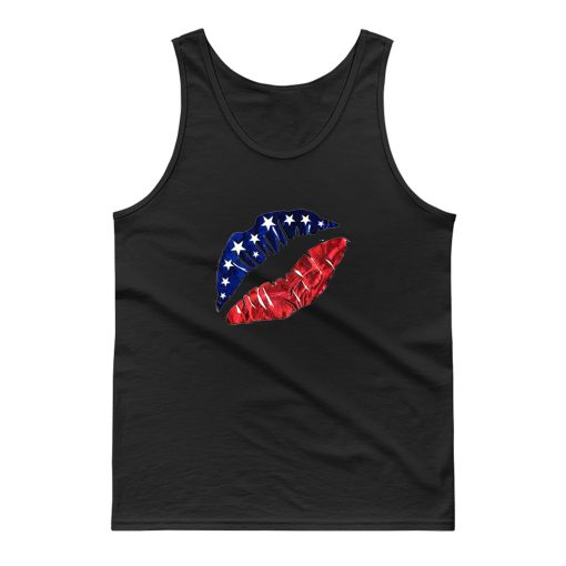 American Lips Tank Top