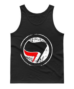 Antifa Red and Black Flag Antifascist Action Tank Top