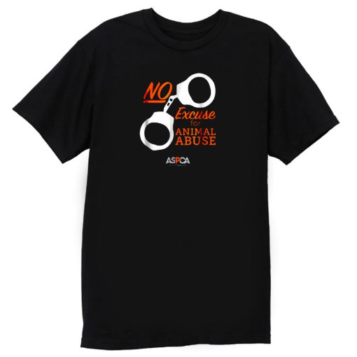 Aspca Retro Dark No Excuse T Shirt