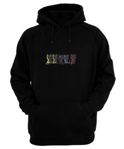 Astral Cats Five Cute Funny Hoodie