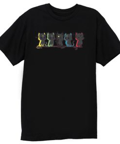 Astral Cats Five Cute Funny T Shirt