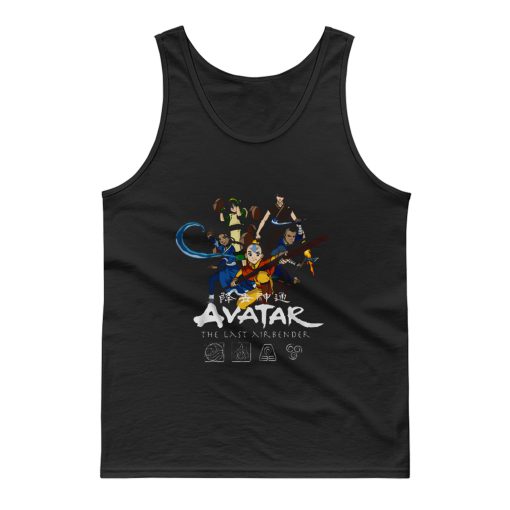 Avatar The Last Airbinder Group Tank Top