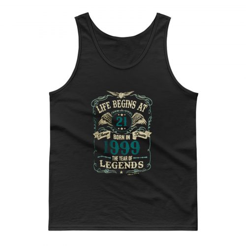 BORN In 1999 Year of Legends Tank Top