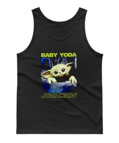 Baby Yoda Poster Cute Tank Top
