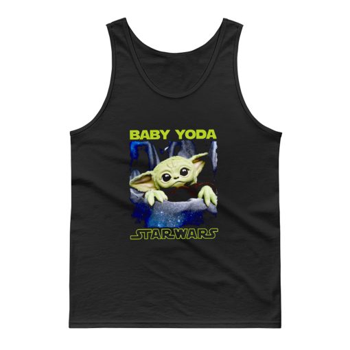 Baby Yoda Poster Cute Tank Top