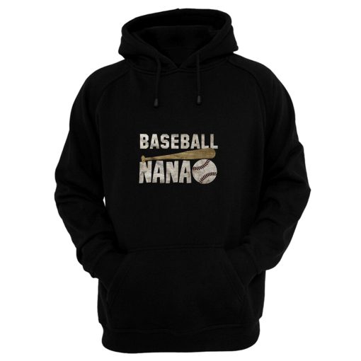 Baseball Nana Retro Hoodie