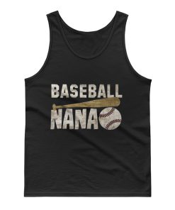 Baseball Nana Retro Tank Top