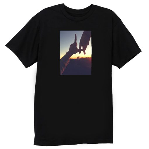 Beauty Of Sunset Los Angeles T Shirt