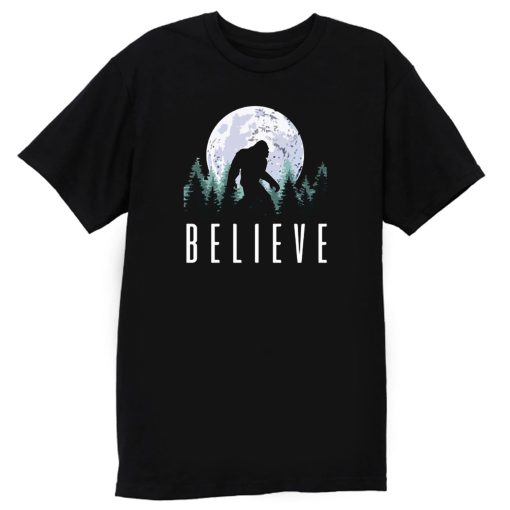 Believe Nature Moonlight Big Foot T Shirt
