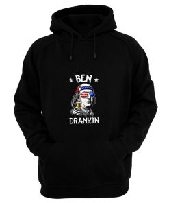 Benjamin Franklin Drinking America Hoodie