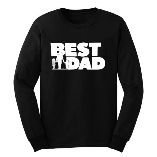 Best Dad Fathers And The Childern Long Sleeve