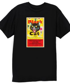 Black Cat Fireworks T Shirt