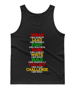 Black History and Historical Leaders Juneteenth Tank Top