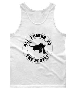 Black Panther Party All Power To The People Tank Top
