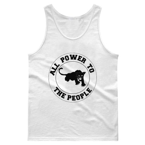 Black Panther Party All Power To The People Tank Top