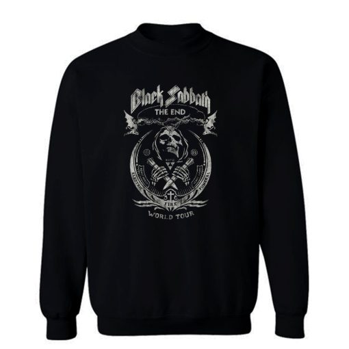 Black Sabbath The End World Tour Metal Band Sweatshirt