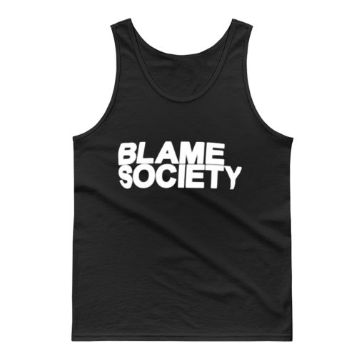 Blame Society Rap Music Tank Top