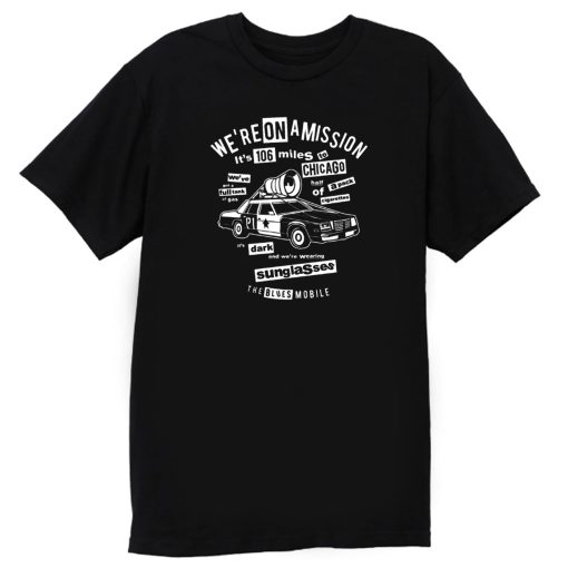 Blues Brothers Car T Shirt