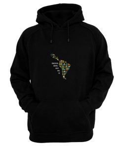 Book Map Education Shape What Will Be Hoodie
