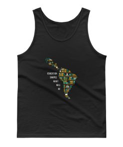 Book Map Education Shape What Will Be Tank Top