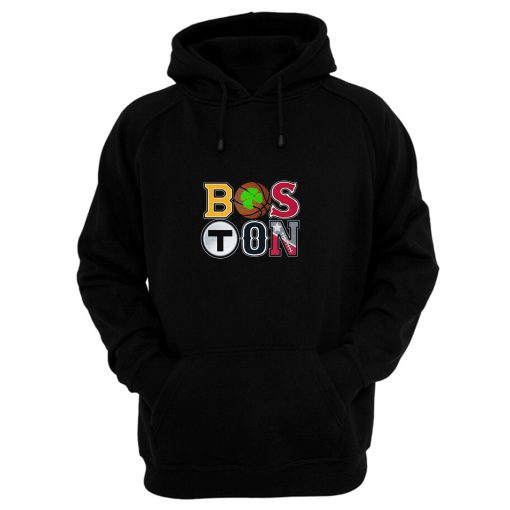 Boston Baseball Basket Ball fan Lover Hoodie