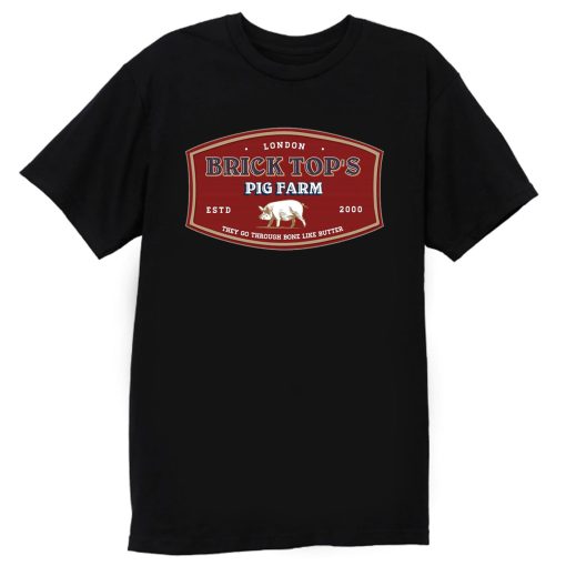 Brick Tops Pig Farm London T Shirt