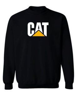 Bulldozer Digger Cat Sweatshirt