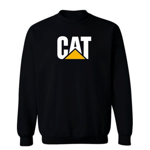 Bulldozer Digger Cat Sweatshirt
