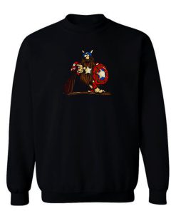 Captain Caveman Captain America Sweatshirt
