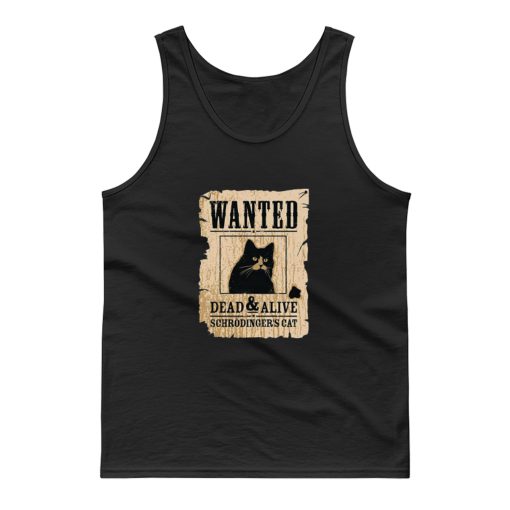 Cat Wanted Dead Or Alive Tank Top