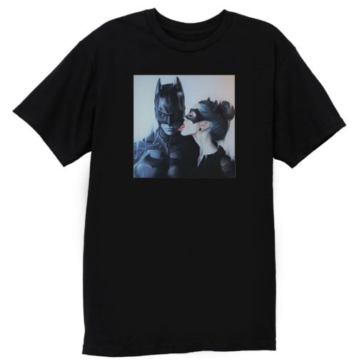 Cat Women Licking Batman T Shirt