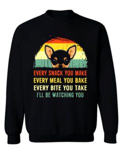 Chihuahua Quote Vintage Dog Sweatshirt