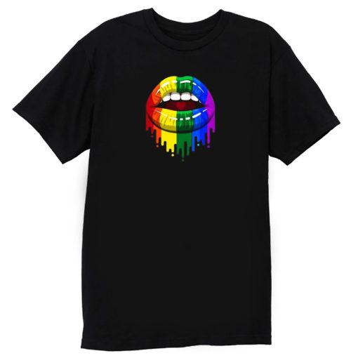 Colour Lip LGBT T Shirt