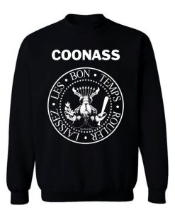 Coonass Ramones Parody Sweatshirt