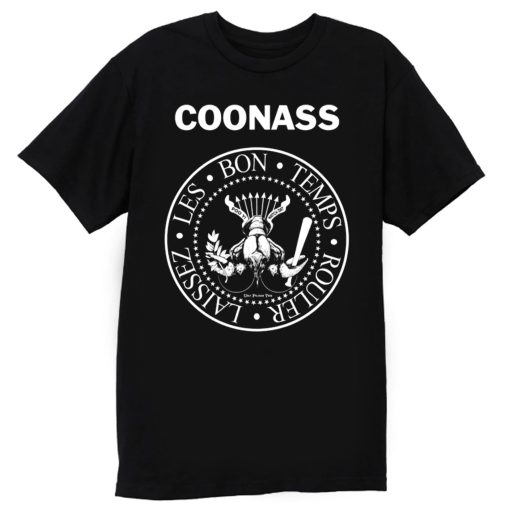 Coonass Ramones Parody T Shirt
