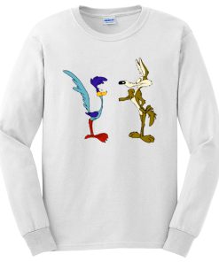 Coyote And The Road Runner Cartoon Movie Long Sleeve