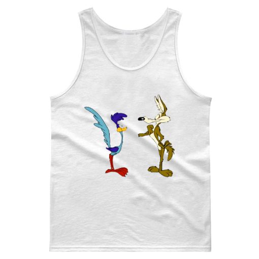 Coyote And The Road Runner Cartoon Movie Tank Top
