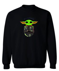 Cute Baby Yoda Star Wars Sweatshirt
