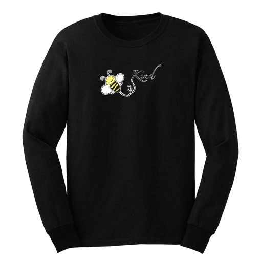 Cute Bee Fly Bee Kind Long Sleeve