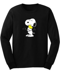 Cute Peanut Hug Snoopy Long Sleeve
