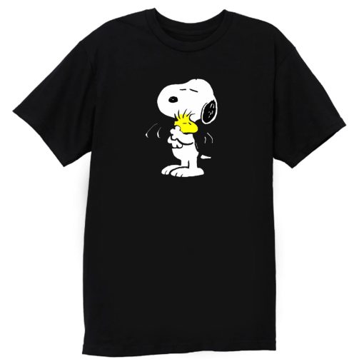 Cute Peanut Hug Snoopy T Shirt