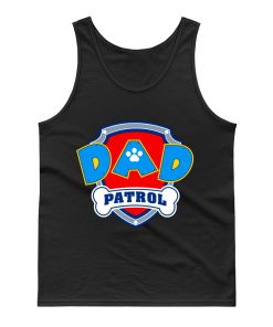 DAD Patrol Parody Paw Patrol Family Tank Top