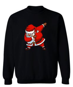 Dabbing santa clause Funny Sweatshirt