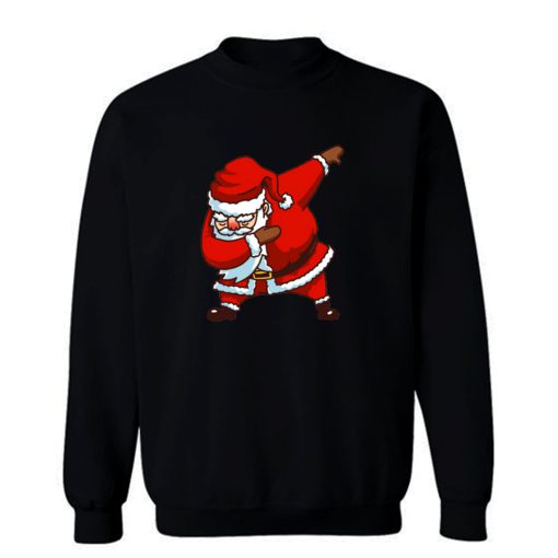 Dabbing santa clause Funny Sweatshirt