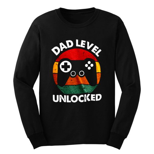 Dad Level Unlocked Long Sleeve